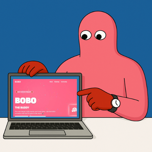BOBO with Laptop